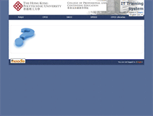 Tablet Screenshot of it-training.cpce-polyu.edu.hk